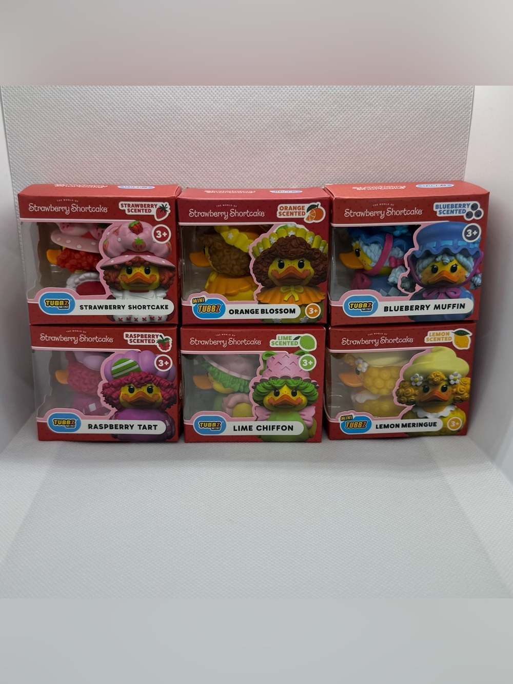 Strawberry Shortcake Scented TUBBZ Minis Complete Set of 6